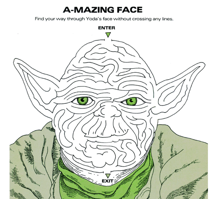 yoda face coloring pages - photo #27